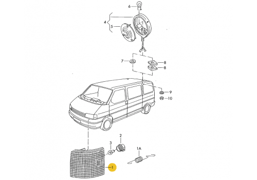 Поворотник R тонированный DEPO 441-1510R-BE-VS