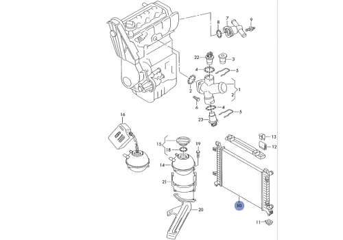 Радиатор Nissens 65231A