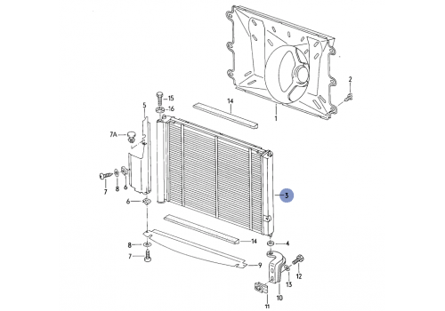 Радиатор 82-->> MAHLE CR361000S