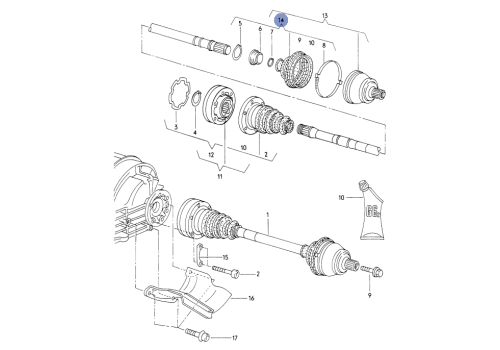 Пыльник шрусса GKN 300322