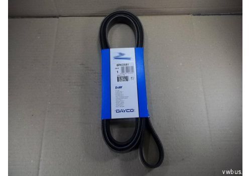 Ремень поликлиновой с кондиционером 2.5 Dayco 6PK2581